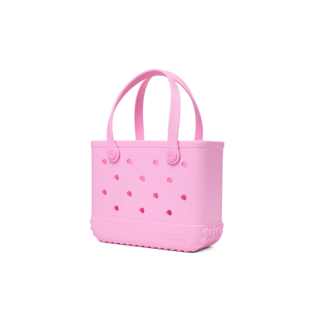 Bitty Bogg Bag Pink Taffy Sunny Getaway Carryall Lightweight Waterproof Extra Wide Opening for Resort Vacations
