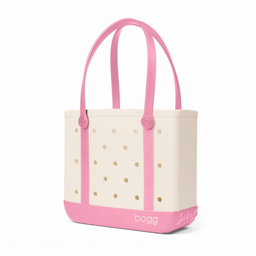 Baby Bogg Bag Varsity Blowing Pink Bubbles Travel Friendly Beach Organizer Travel Friendly Lightweight with Adjustable Shoulder Strap for Boat Trips Travel Organizer Vacation Essentials for Women