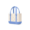 Bitty Bogg Bag Varsity Out Of The Blue Family Fun Day Tote Modern Easy Clean Reinforced Grip Handles for Boat Excursions