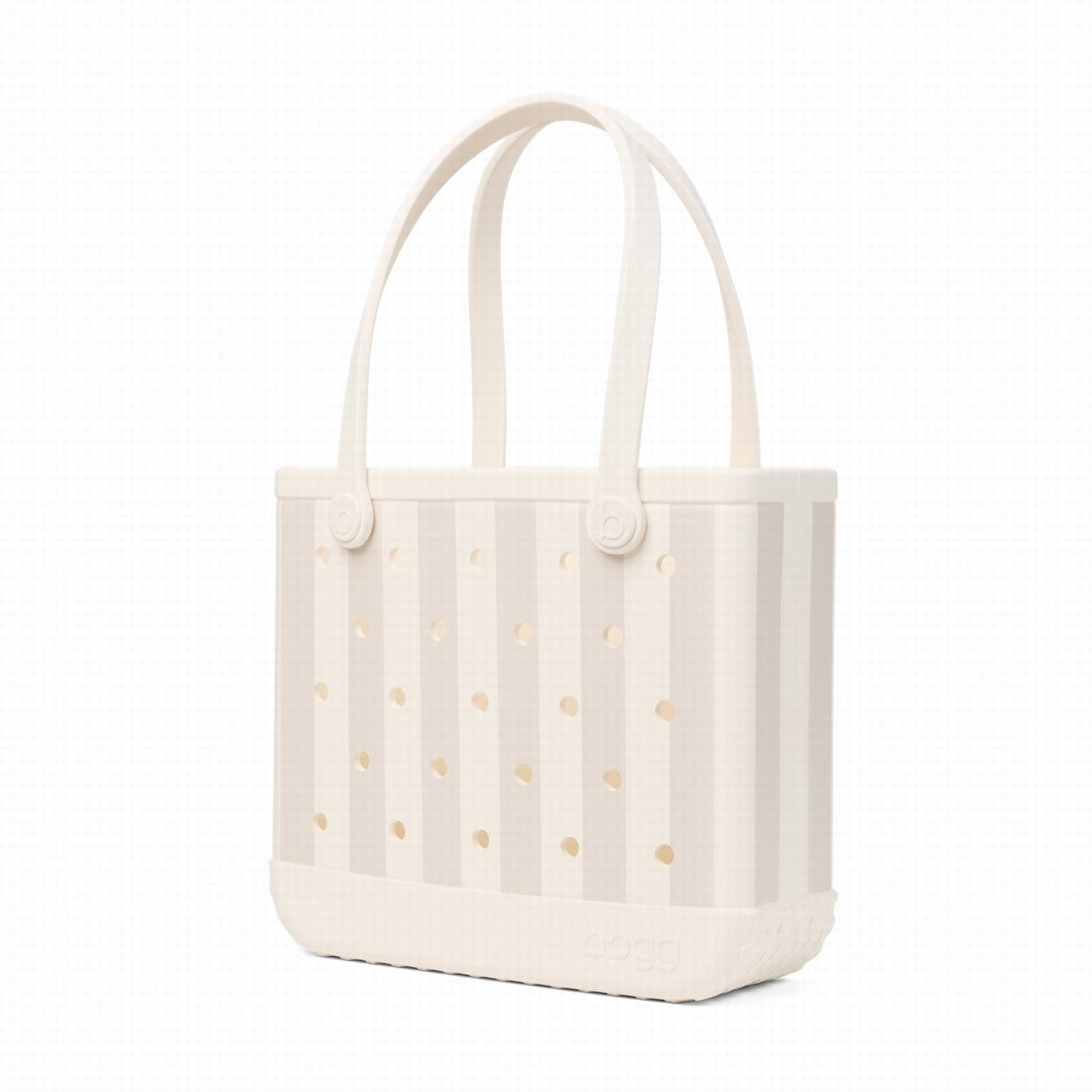 Baby Bogg Bag Beachside Stripe Weekend Getaway Beach Bag Durable Waterproof with Makeup Bag for Weekend Getaways Travel Organizer Vacation Essentials for Women