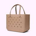 Original Bogg Bag Camel Poolside Essentials Organizer Ultra Durable Quick Dry Open Top Access Access for Family Trips