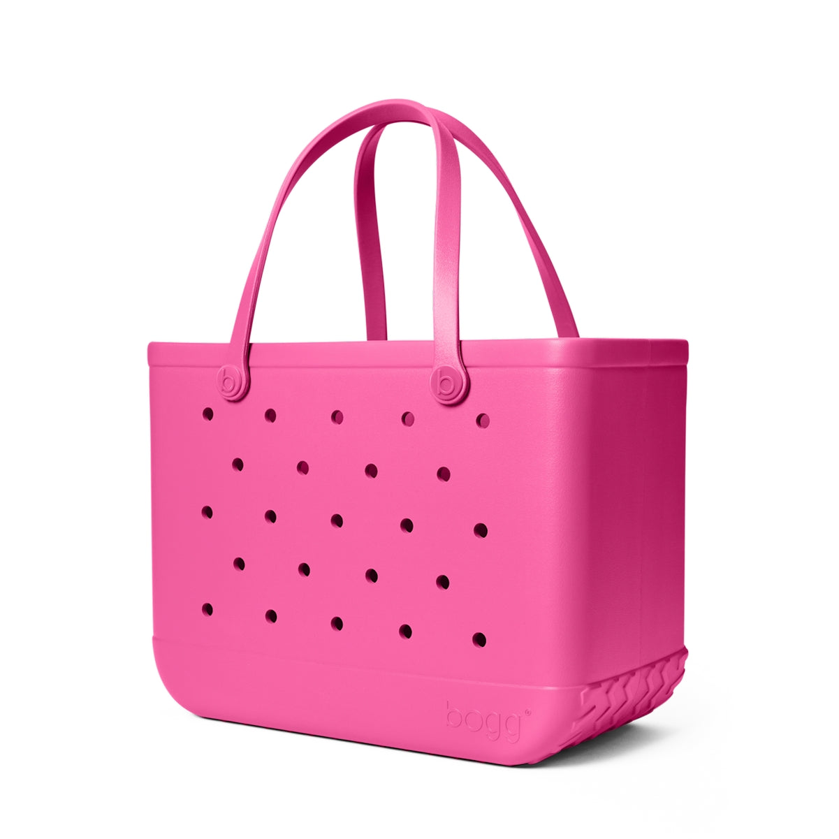 Original Bogg Bag Haute Pink Poolside Storage Carryall Easy Clean Waterproof with Waterproof Phone Pouch for Outdoor Adventures Travel Organizer Vacation Essentials for Women