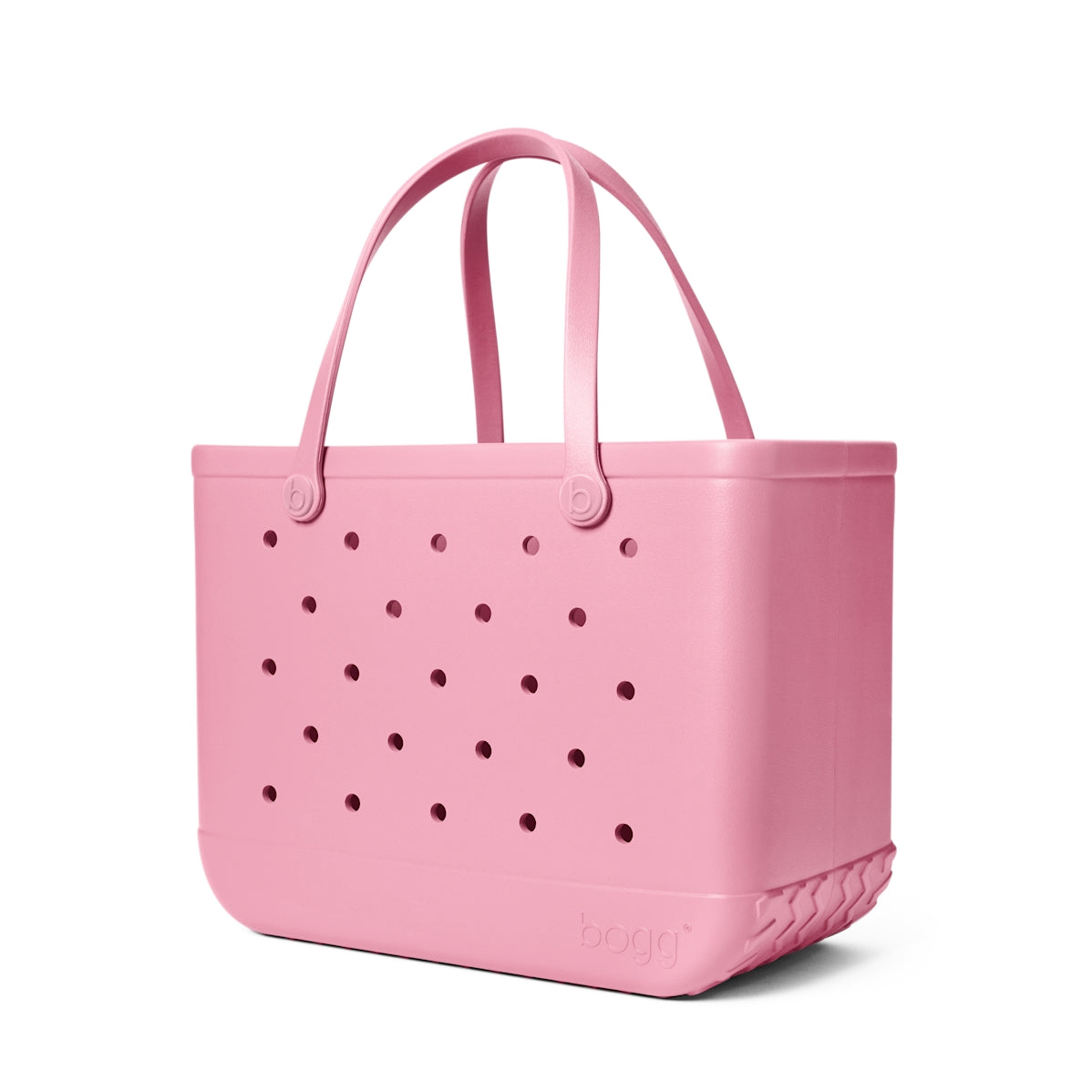 Original Bogg Bag Blowing Pink Bubbles Island Getaway Carryall Modern Easy Clean Waterproof Phone Pouch Included for Family Trips