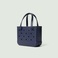 Bitty Bogg Bag You Navy Me Crazy Coastal Weekend Carryall Heavy Duty Washable Reinforced Grip Handles for Boat Excursions