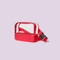 Bogg Stadium Bag Off to the Races Red Oversized Beach Travel Tote Easy Clean Tip Resistant with Makeup Bag for Pool Days Travel Organizer Vacation Essentials for Women