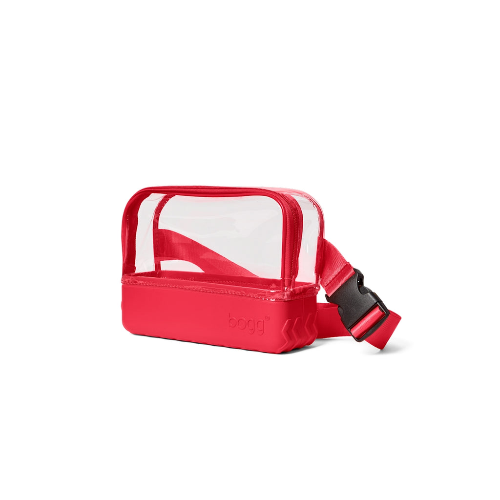 Bogg Stadium Bag Off to the Races Red Summer Escape Beach Bag Portable Washable Non Slip Bottom Design for Pool Activities
