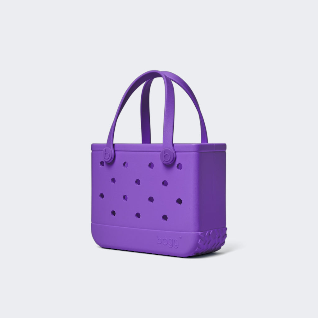 Bitty Bogg Bag Houston We Have a Purple Sunny Getaway Carryall Stylish Washable Accessory Organizer Pouch for Summer Adventures