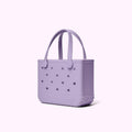Bitty Bogg Bag I Lilac You a Lot Beach Vacation Carryall Lightweight Waterproof Deep Storage Interior for Family Trips