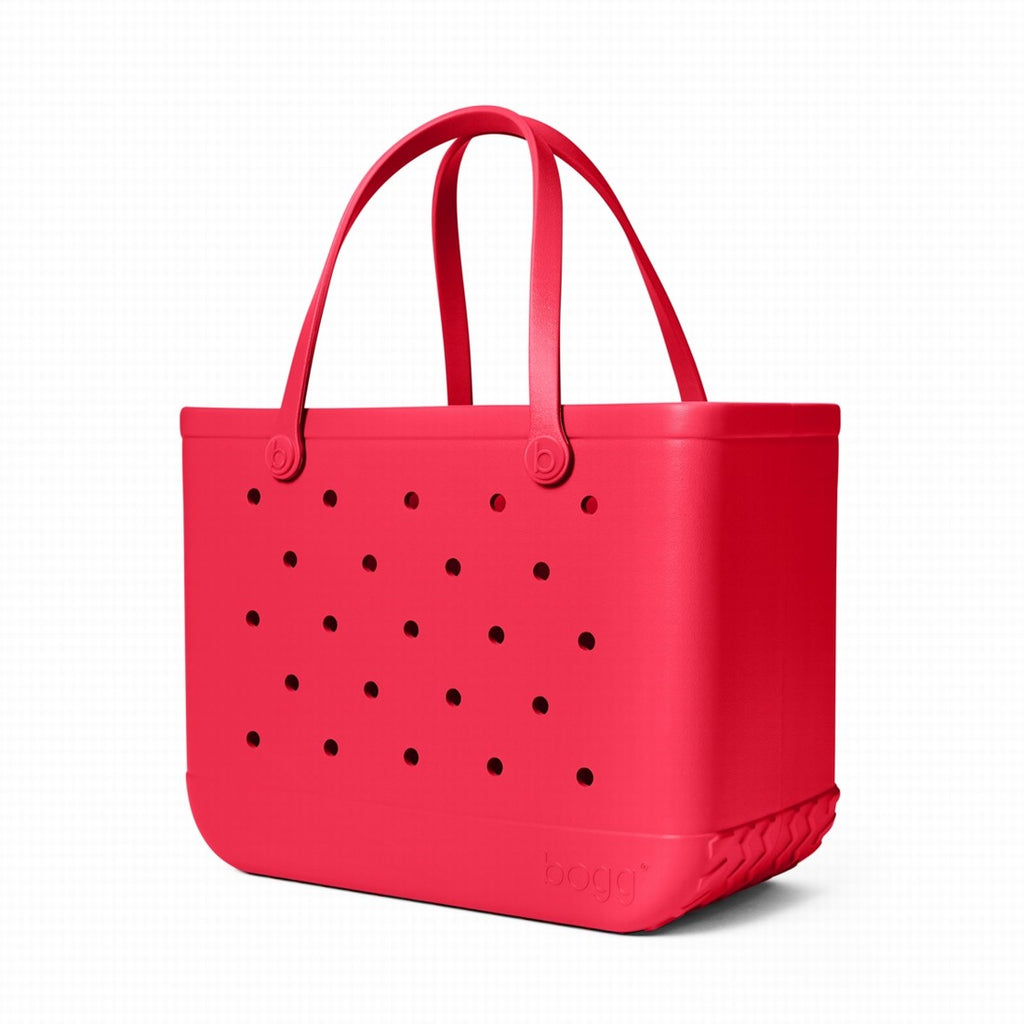 Original Bogg Bag Off to the Races Red Sunny Getaway Carryall Luxury Quick Dry Open Top Access Access for Pool Activities