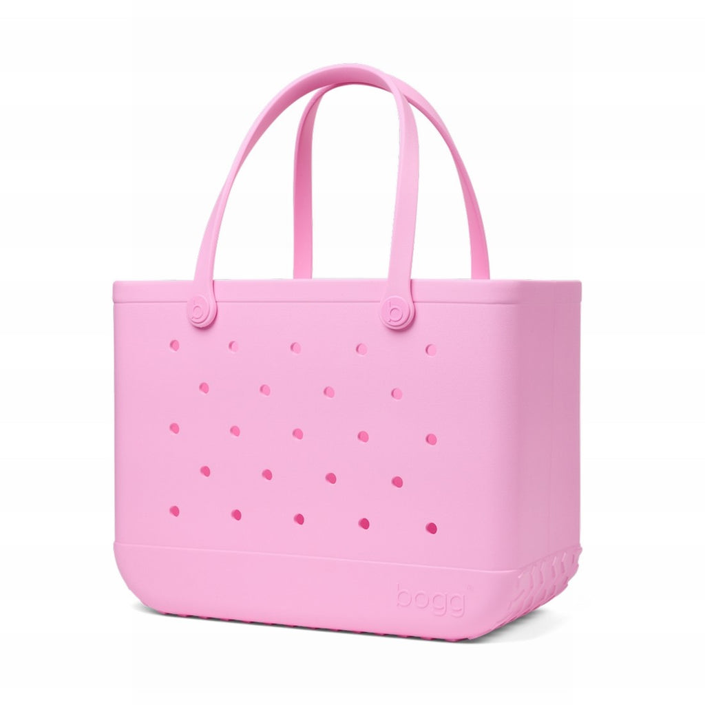 Original Bogg Bag Pink Taffy Resort Vacation Beach Tote Durable Large Capacity with Spacious Interior for Camping Trips Travel Organizer Vacation Essentials for Women