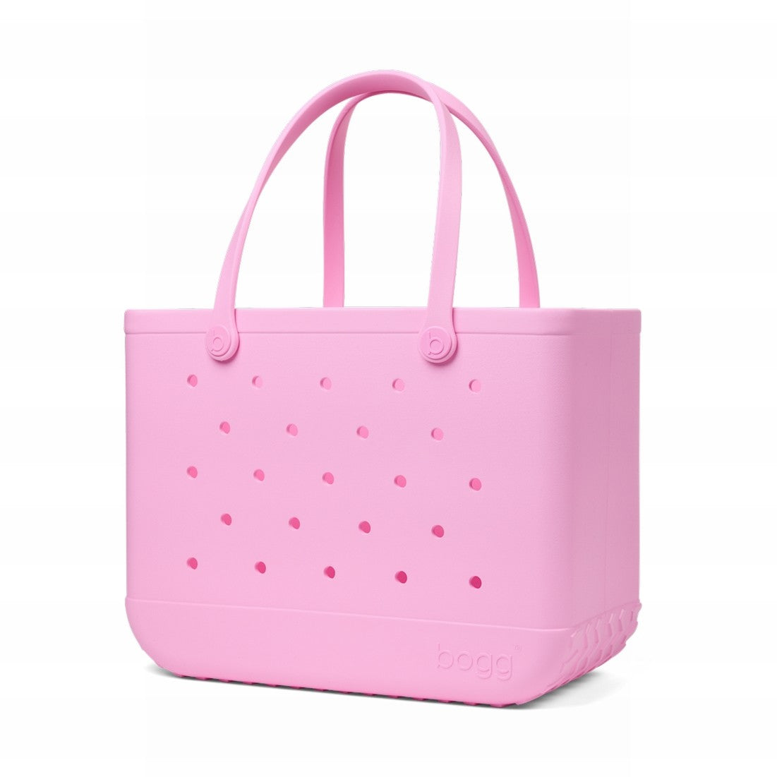 Original Bogg Bag Pink Taffy Resort Vacation Beach Tote Durable Large Capacity with Spacious Interior for Camping Trips Travel Organizer Vacation Essentials for Women
