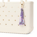Bogg'd & Charmed Bestie Tassel Cruise Ship Essentials Tote Flexible Easy Clean Bonus Cosmetic Bag Included for Family Trips