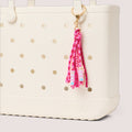 Bogg'd & Charmed Love Tassel Family Size Beach Organizer Sandproof Washable with Makeup Bag for Boat Trips Travel Organizer Vacation Essentials for Women