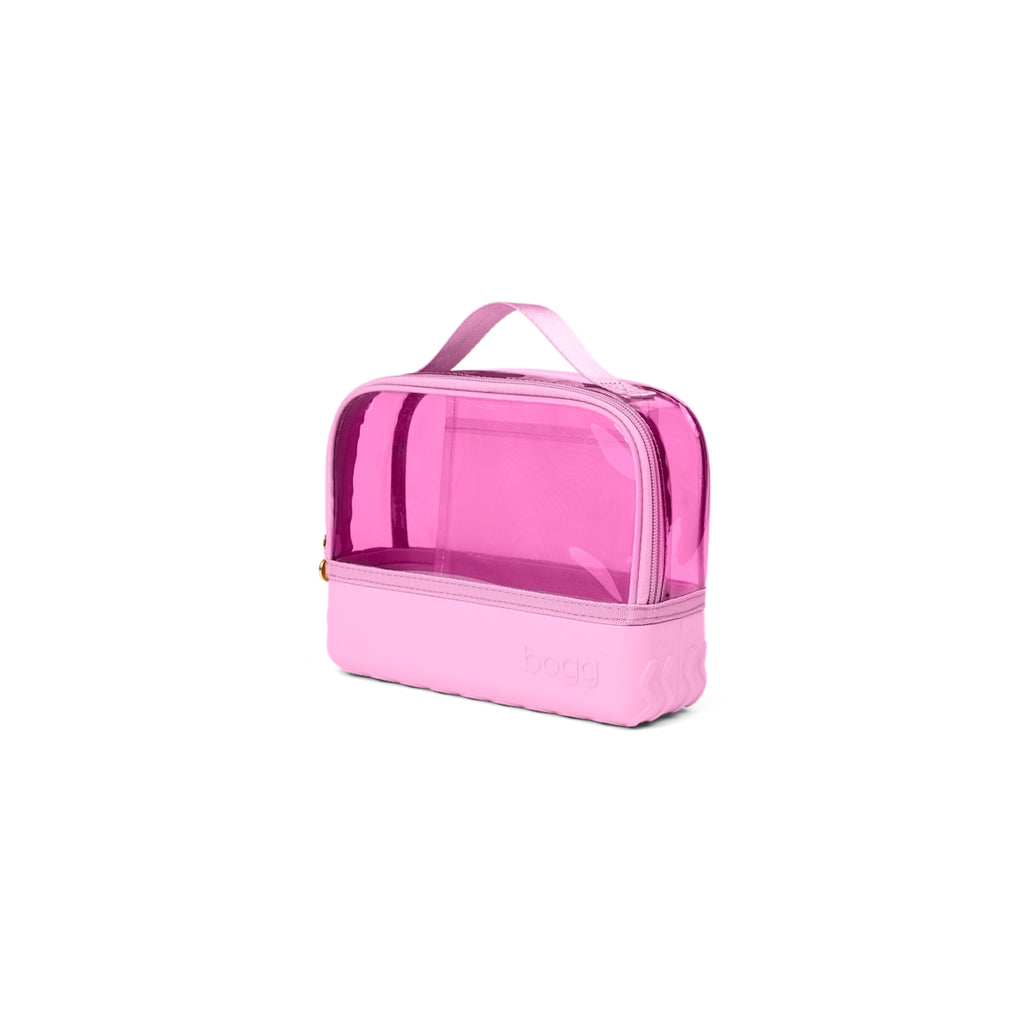 Boggs N' Ends Pink Taffy Waterfront Travel Tote Portable Waterproof Deep Storage Interior for Pool Activities