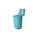 Bogg Bevy Turquoise and Caicos Family Size Beach Organizer Easy Clean Waterproof with Cosmetic Organizer for Lake Adventures Travel Organizer Vacation Essentials for Women
