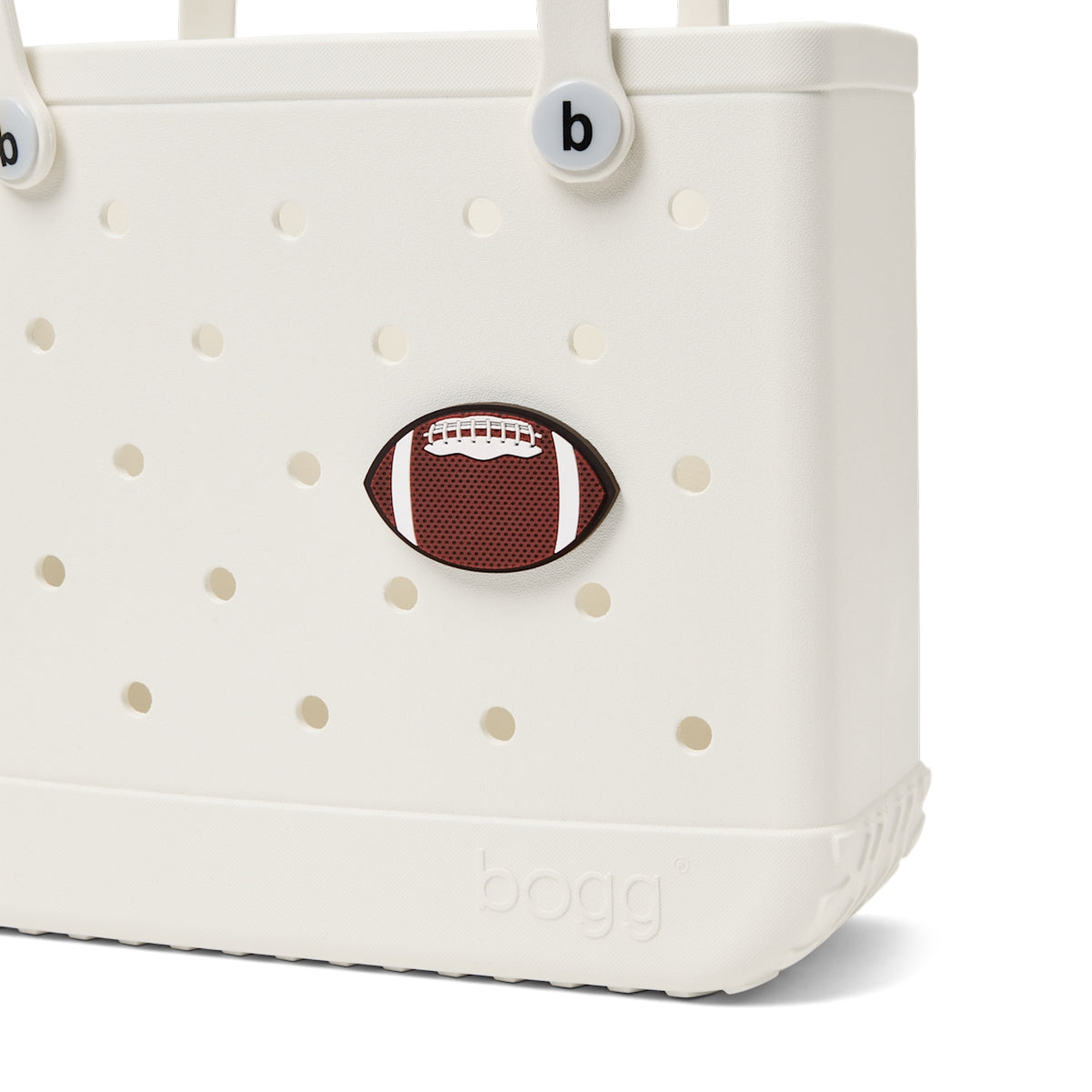 Bogg Bit Football Family Size Beach Organizer Oversized Travel Friendly with Makeup Bag for Camping Trips Travel Organizer Vacation Essentials for Women