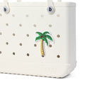 Bogg Bit Palm Tree Vacation Gear Organizer Ultra Durable Multi Purpose Non Slip Bottom Design for Outdoor Sports