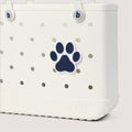 Bogg Bit Paw Ocean Breeze Carryall Luxury Multi Purpose Bonus Cosmetic Bag Included for Weekend Travel