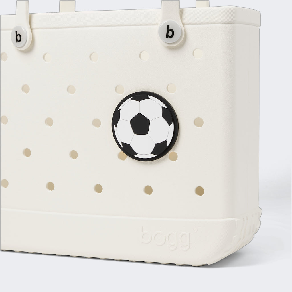 Bogg Bit Soccer Cruise Essentials Travel Tote Tip Resistant Washable with Easy Clean Surface for Family Beach Days Travel Organizer Vacation Essentials for Women