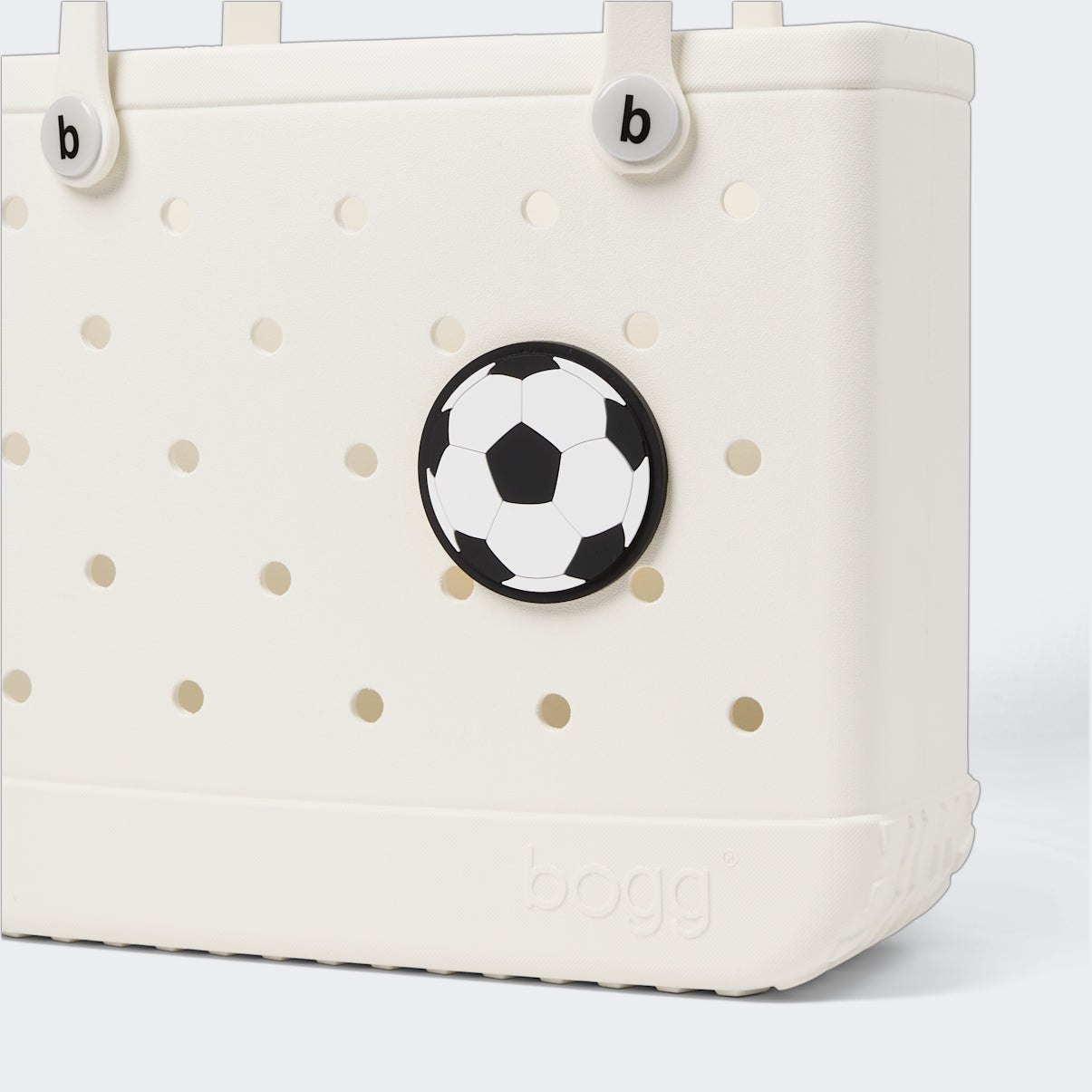 Bogg Bit Soccer Cruise Essentials Travel Tote Tip Resistant Washable with Easy Clean Surface for Family Beach Days Travel Organizer Vacation Essentials for Women