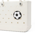 Bogg Bit Soccer Family Fun Day Tote Premium Easy Clean Waterproof Phone Pouch Included for Outdoor Sports