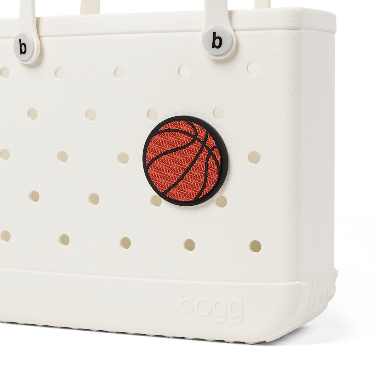 Bogg Bit Basketball Seaside Family Tote Lightweight Sandproof Reinforced Grip Handles for Cruise Travel
