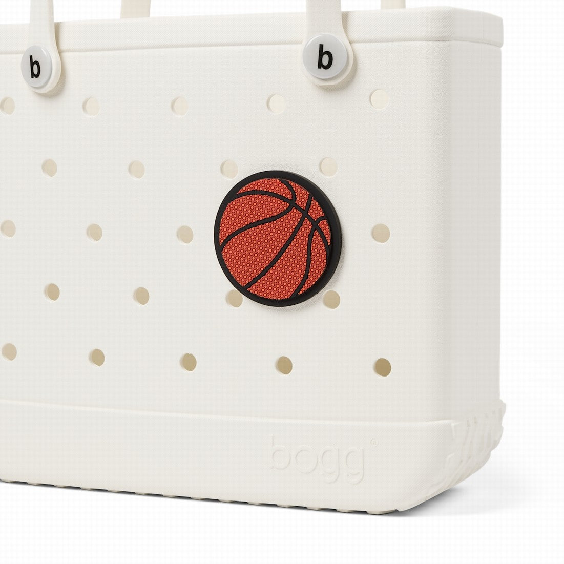 Bogg Bit Basketball Outdoor Adventure Pool Tote Sandproof Sandproof with Spacious Interior for Summer Travel Travel Organizer Vacation Essentials for Women