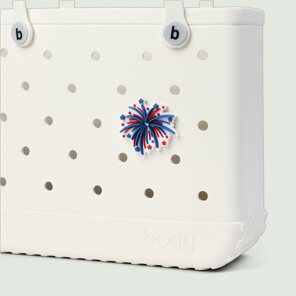Bogg Bit Baby, You're a Firework Summer Beach Accessories Bag Oversized Waterproof with Reinforced Handles for Lake Adventures Travel Organizer Vacation Essentials for Women