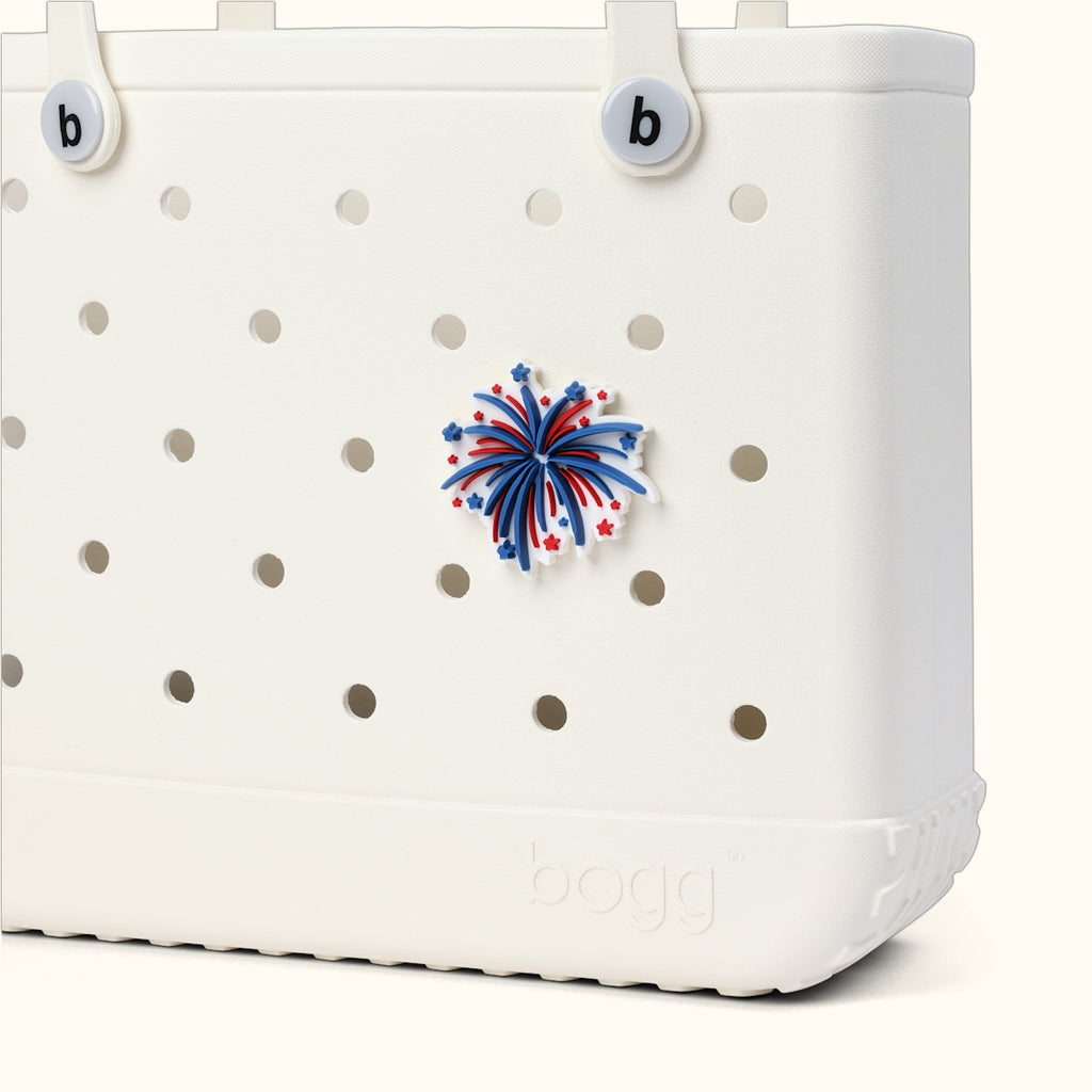 Bogg Bit Baby, You're a Firework Heavy Duty Rubber Beach Bag Tip Resistant Lightweight with Extra Storage Compartments for Cruise Travel Travel Organizer Vacation Essentials for Women