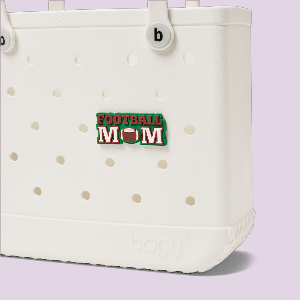Bogg Bit Football Mom Lightweight Waterproof Carryall Large Capacity Oversized with Easy Clean Surface for Yacht Excursions Travel Organizer Vacation Essentials for Women