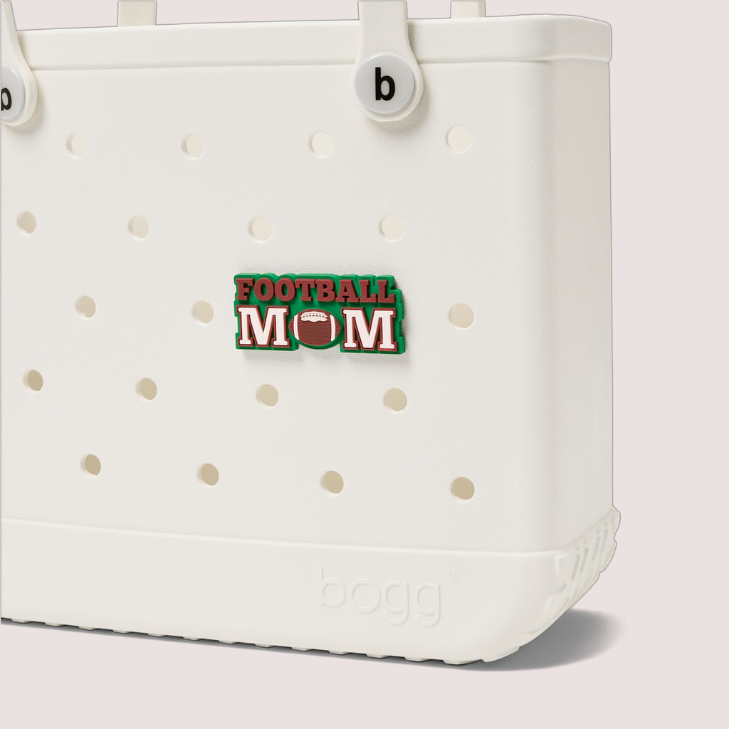 Bogg Bit Football Mom Boat Deck Storage Bag Modern Easy Clean Extra Wide Opening for Cruise Travel