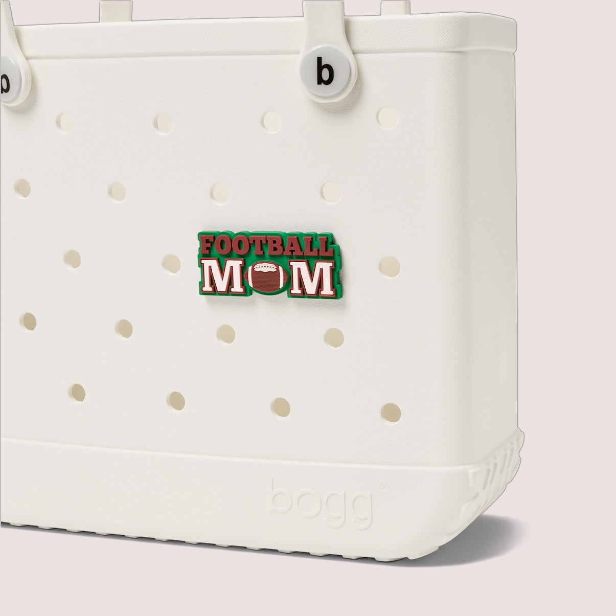 Bogg Bit Football Mom Boat Deck Storage Bag Modern Easy Clean Extra Wide Opening for Cruise Travel