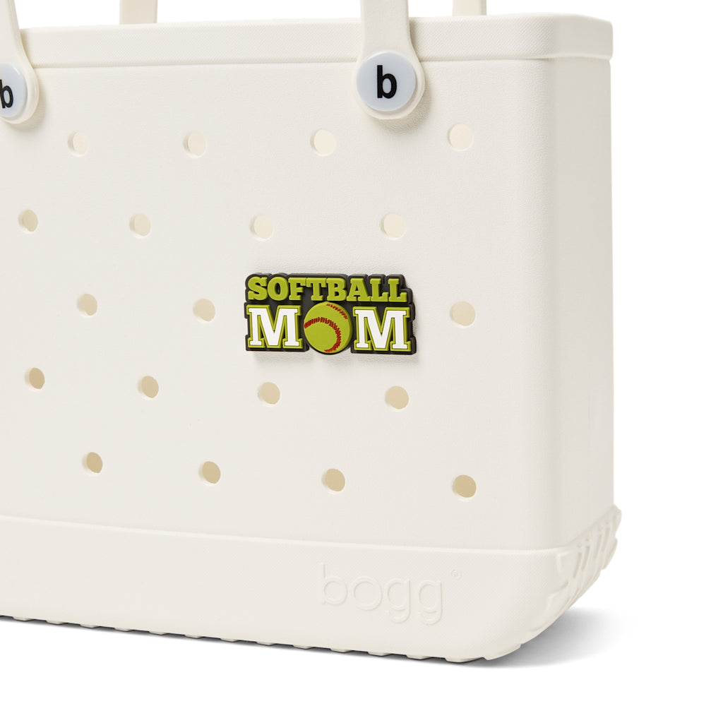 Bogg Bit Softball Mom Coastal Weekend Carryall Functional Oversized Waterproof Phone Pouch Included for Pool Activities