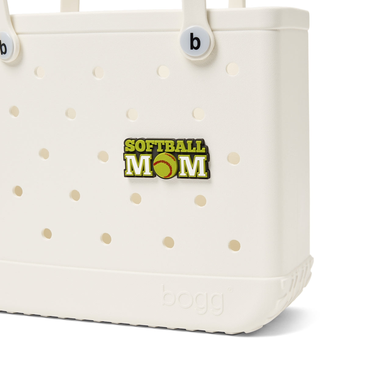 Bogg Bit Softball Mom Coastal Weekend Carryall Functional Oversized Waterproof Phone Pouch Included for Pool Activities