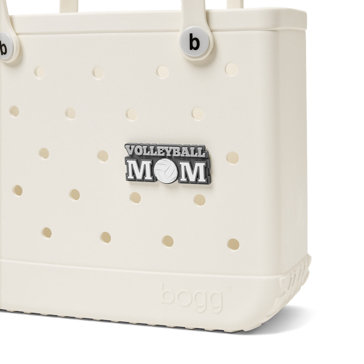 Bogg Bit Volleyball Mom Poolside Storage Carryall Tip Resistant Lightweight with Easy Clean Surface for Family Beach Days Travel Organizer Vacation Essentials for Women