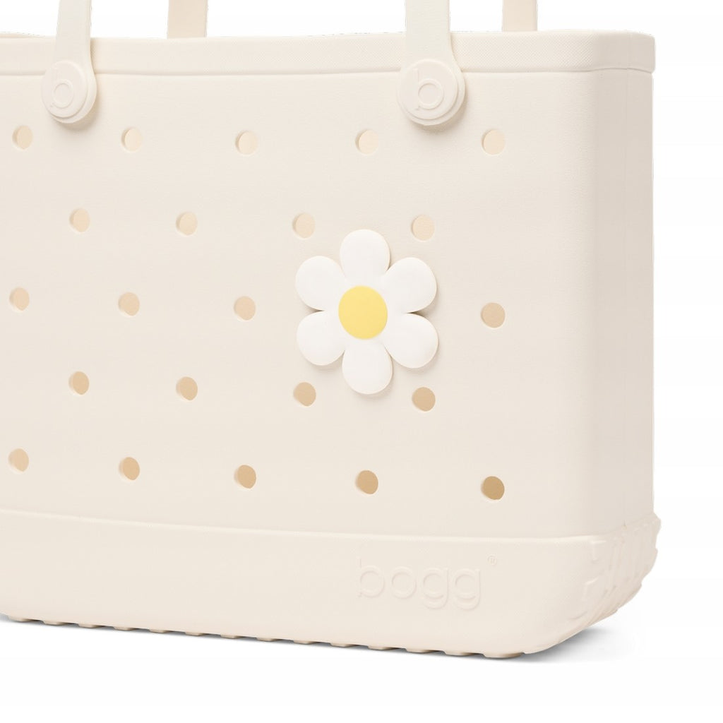 Bogg Bit White Daisy Outdoor Leisure Organizer Stylish Easy Clean Bonus Cosmetic Bag Included for Boat Excursions