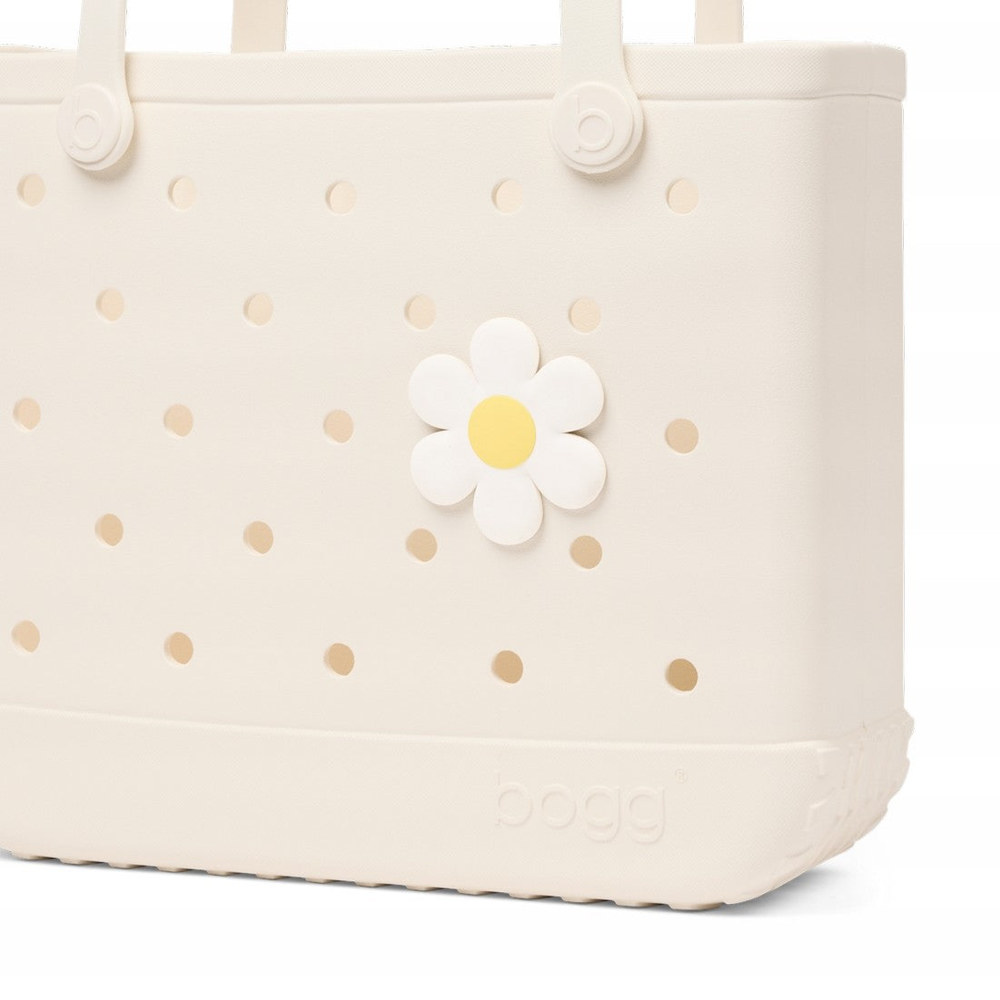 Bogg Bit White Daisy Outdoor Leisure Organizer Stylish Easy Clean Bonus Cosmetic Bag Included for Boat Excursions