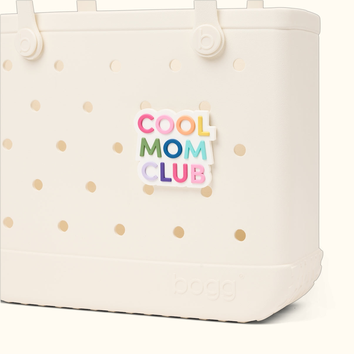 Bogg Bit Cool Mom Club Outdoor Journey Tote Premium Tip Resistant Waterproof Phone Pouch Included for Pool Activities