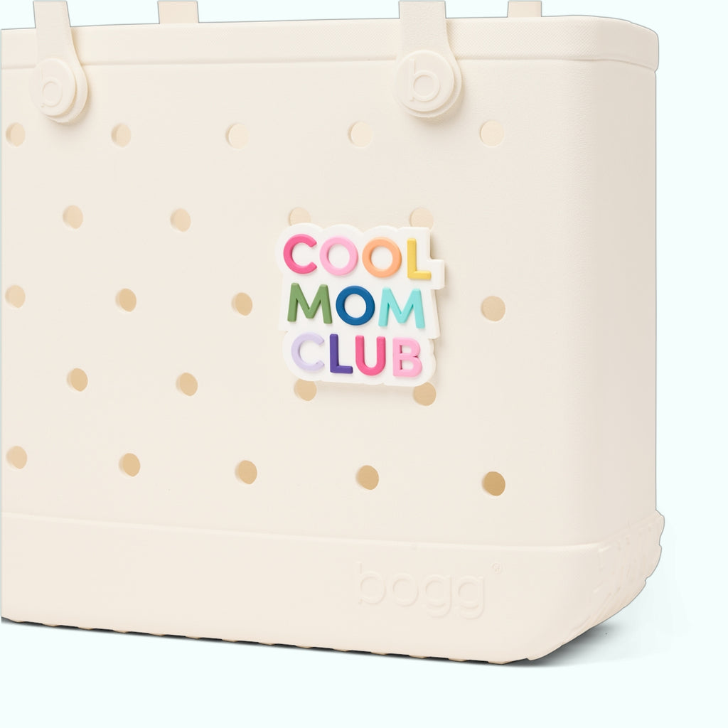 Bogg Bit Cool Mom Club Lake Day Waterproof Tote Portable Large Capacity Easy Maintenance Surface for Beach Holidays