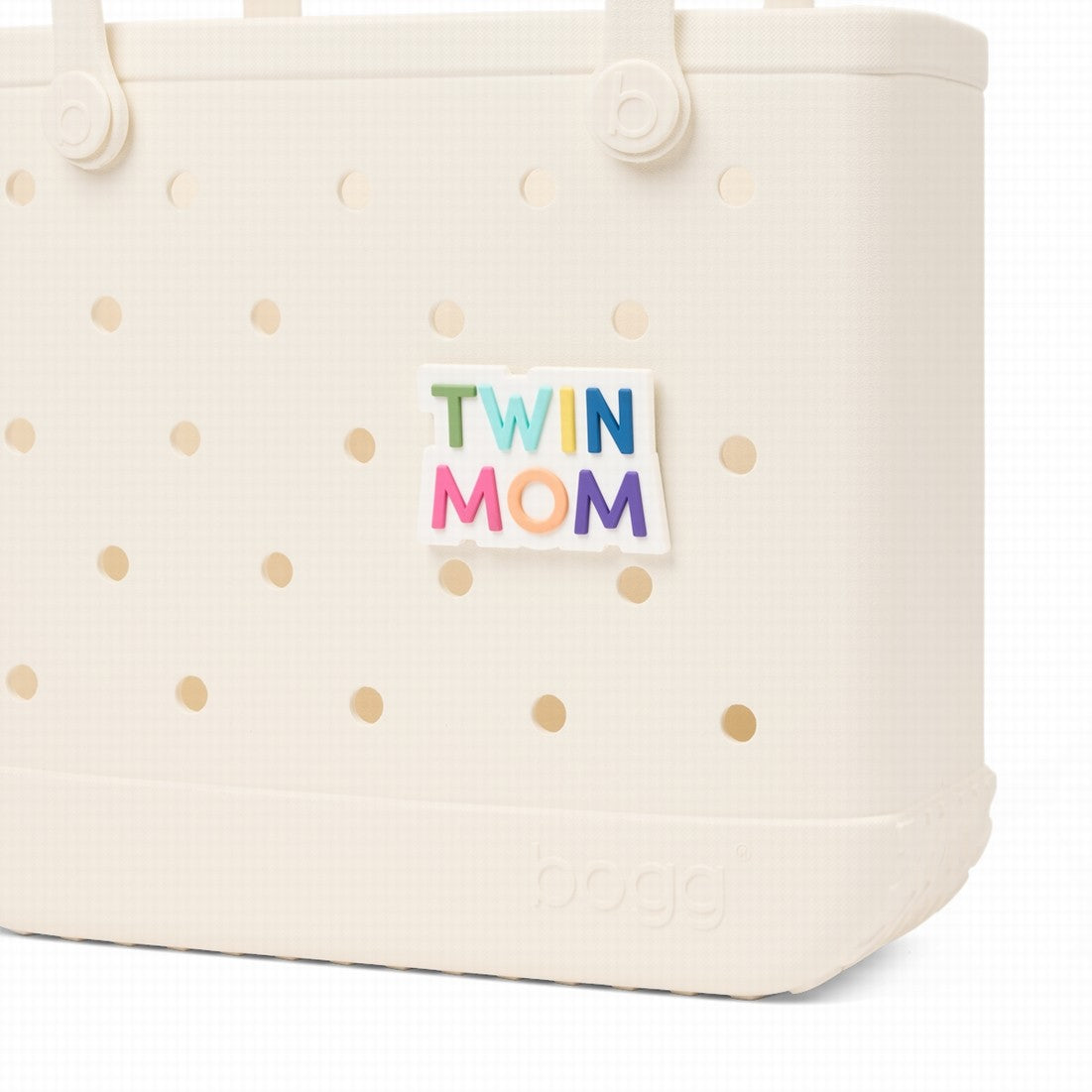 Bogg Bit Twin Mom Pool Party Storage Bag Lightweight Oversized Bonus Cosmetic Bag Included for Resort Vacations