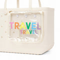 Decorative Insert Travel Multi Purpose Travel Carryall Large Capacity Oversized with Adjustable Shoulder Strap for Picnic Days Travel Organizer Vacation Essentials for Women