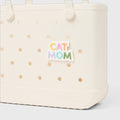 Bogg Bit Cat Mom Waterfront Travel Tote Stylish Waterproof Open Top Access Access for Boat Excursions