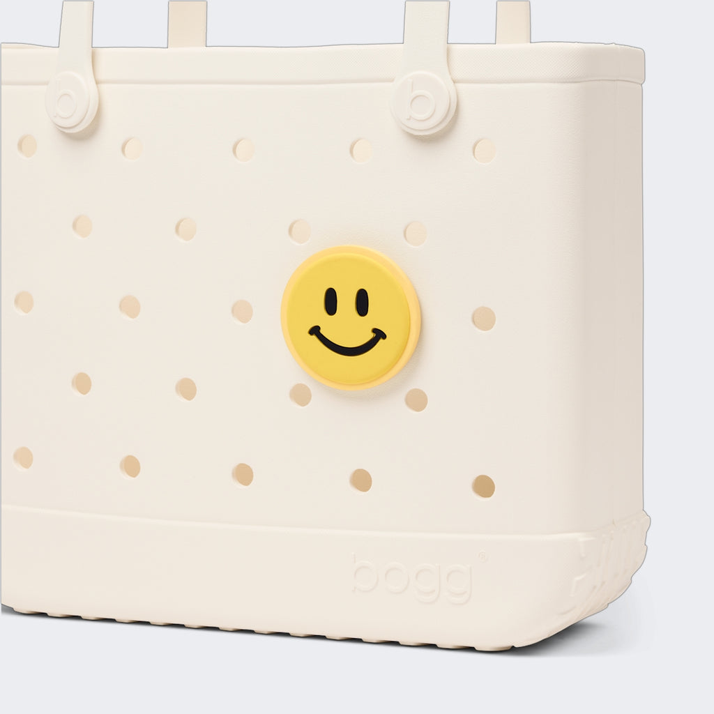 Bogg Bit Smile Boat Trip Waterproof Tote Large Capacity Tip Resistant with Spacious Interior for Lake Adventures Travel Organizer Vacation Essentials for Women
