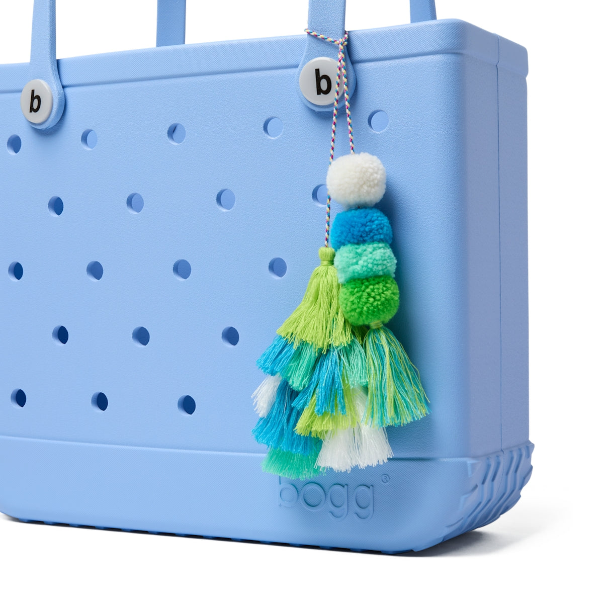 Bogg Bag Bauble Seaweed Double Tassel Outdoor Leisure Organizer Luxury Oversized Deep Storage Interior for Women