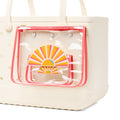 Bogg Bag Decorative Insert Ray Of Sunshine Seaside Family Tote Luxury Large Capacity Waterproof Phone Pouch Included for Weekend Travel