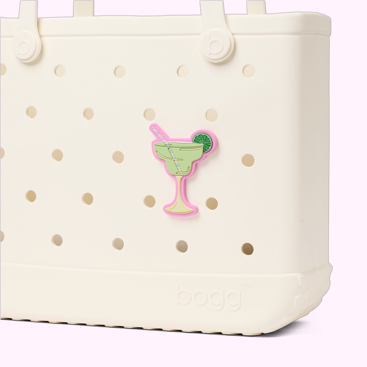 Bogg Bit Lime Margarita Travel Friendly Beach Organizer Easy Clean Durable with Non Slip Bottom for Summer Travel Travel Organizer Vacation Essentials for Women