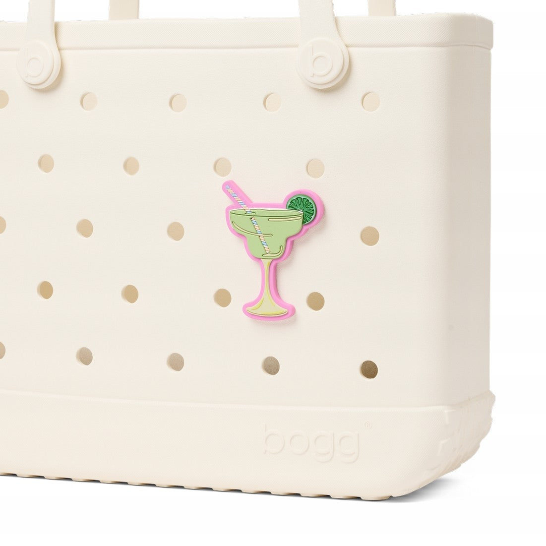 Bogg Bit Lime Margarita Lightweight Waterproof Carryall Easy Clean Sandproof with Easy Clean Surface for Lake Adventures Travel Organizer Vacation Essentials for Women