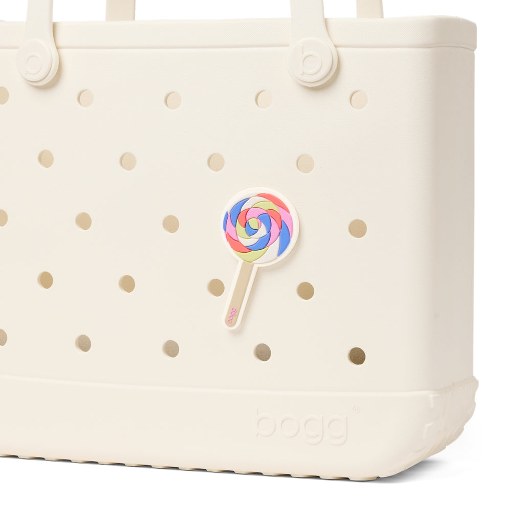 Bogg Bit Lollipop Resort Lifestyle Tote Ultra Durable Oversized Bonus Cosmetic Bag Included for Cruise Travel