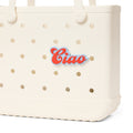 Bogg Bit Ciao Beach Picnic Storage Bag Luxury Easy Clean Waterproof Phone Pouch Included for Family Trips