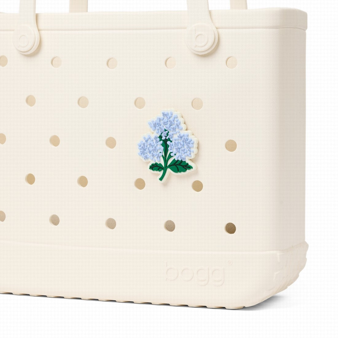 Bogg Bit Blue Hydrangea Travel Smart Beach Bag Modern Travel Friendly Accessory Organizer Pouch for Weekend Travel